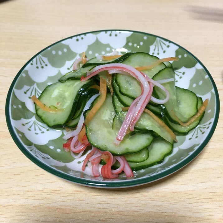 らっきょ酢で簡単酢の物！